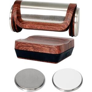 Rolling Knife Sharpener Kit Metal Knife Sharpening System with Magnetic Base 15/